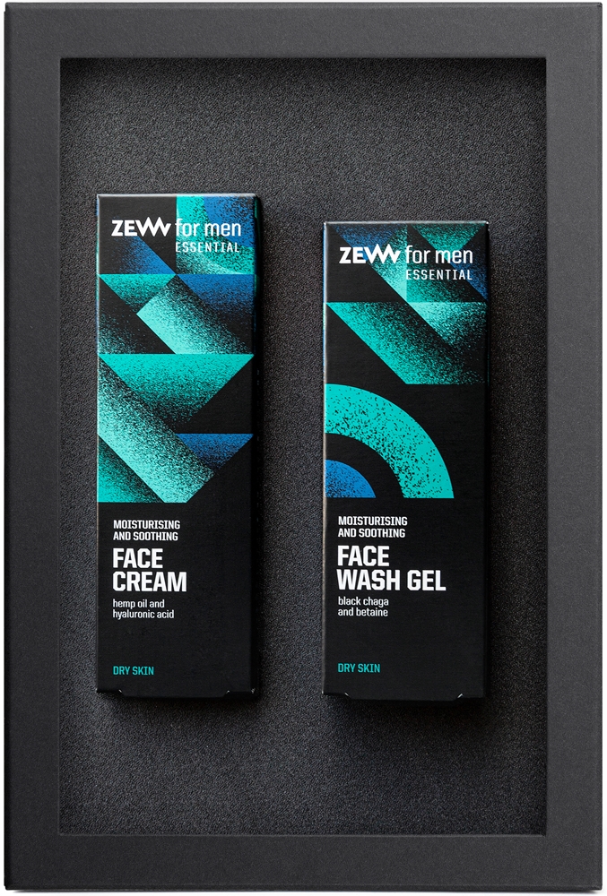 Zew For Men Essential Moisturizing and Soothing Set Set for hydrated skin (for men)