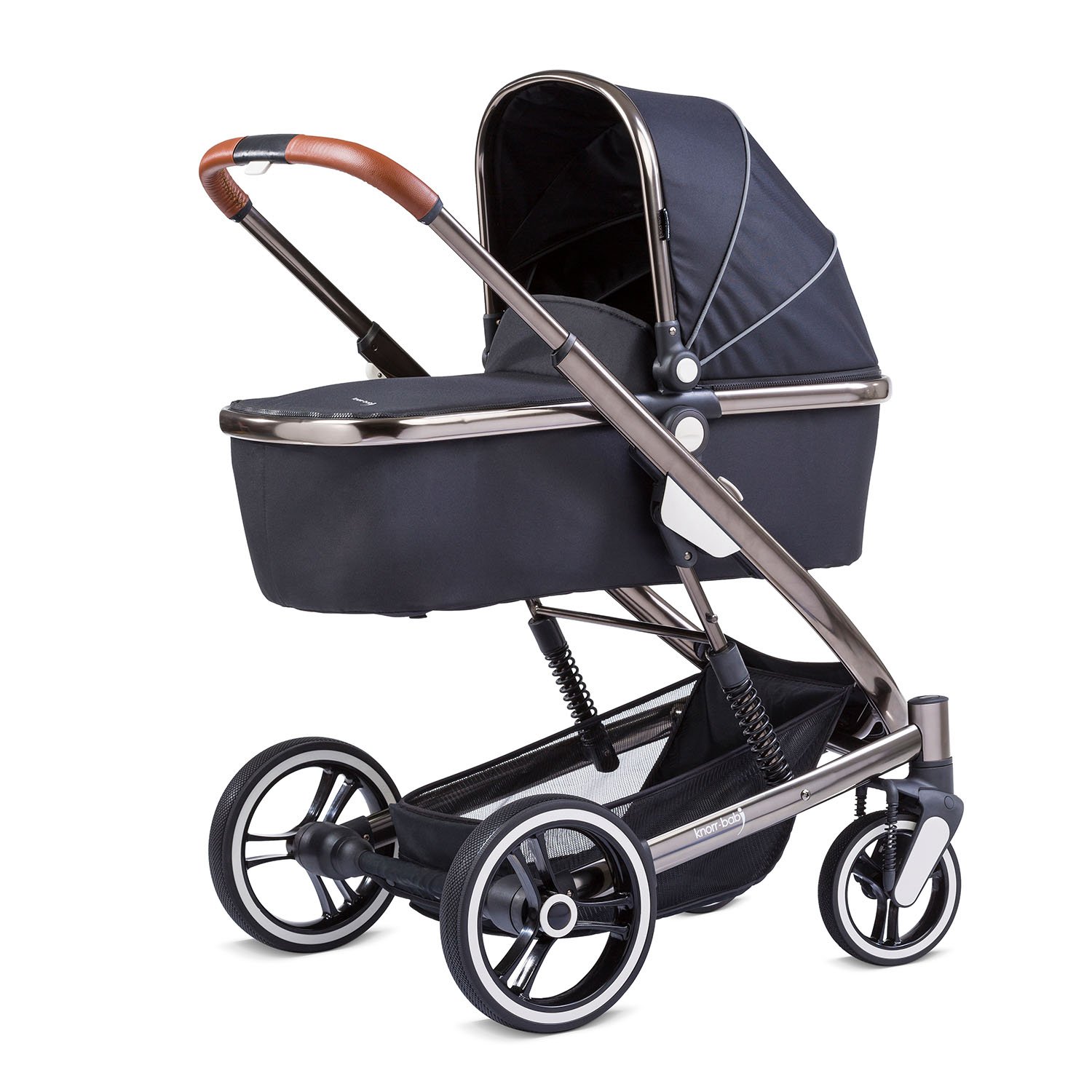 Knorr-Baby Zoomix 800400 COMBI Pushchair – Black