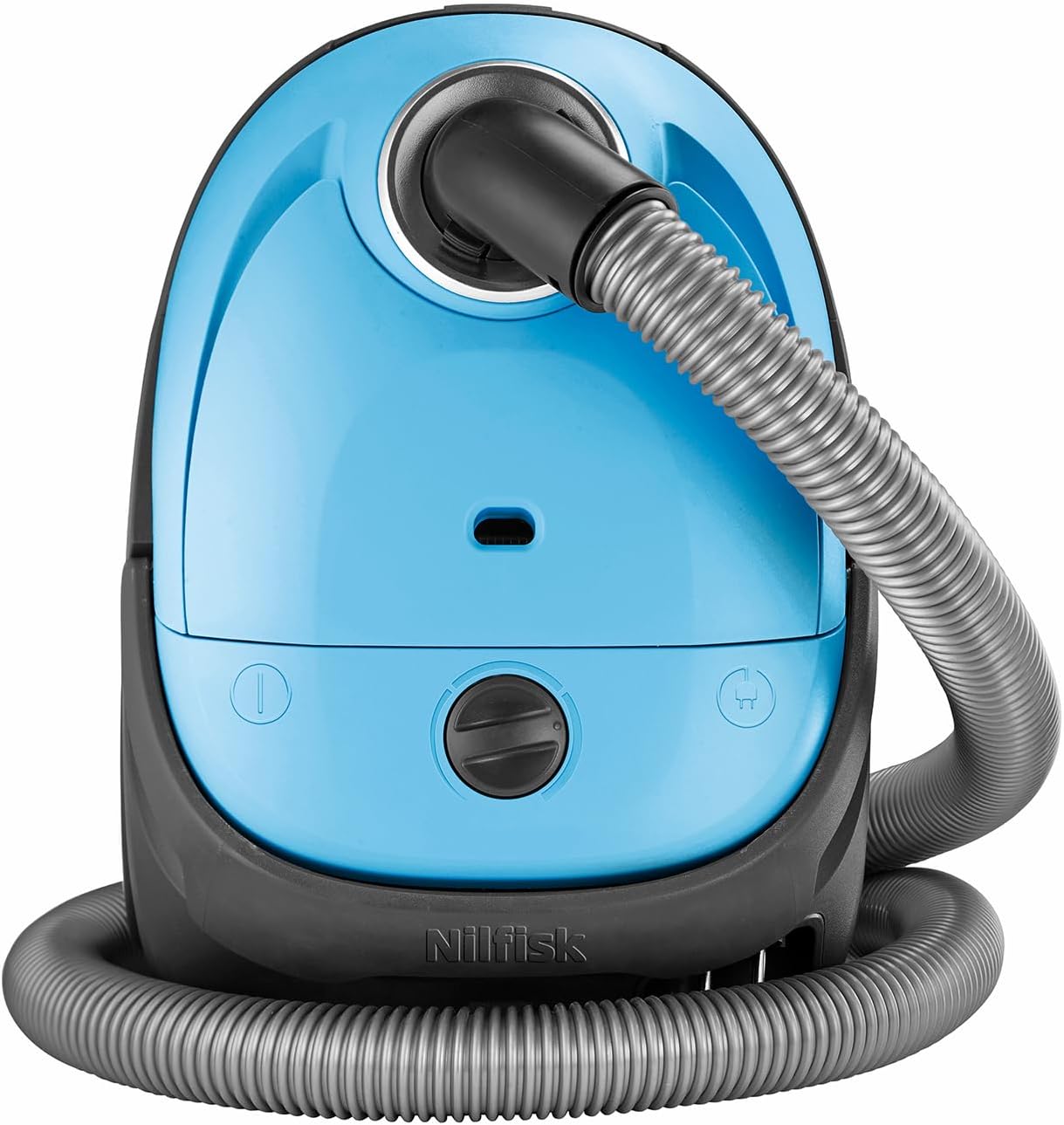 Nilfisk One Vacuum Cleaner for Floors and Carpets with HEPA Filter - Powerful, Compact and Lightweight Vacuum Cleaner - Light Blue, 3L, 750W (LBB10P05A-HB15)
