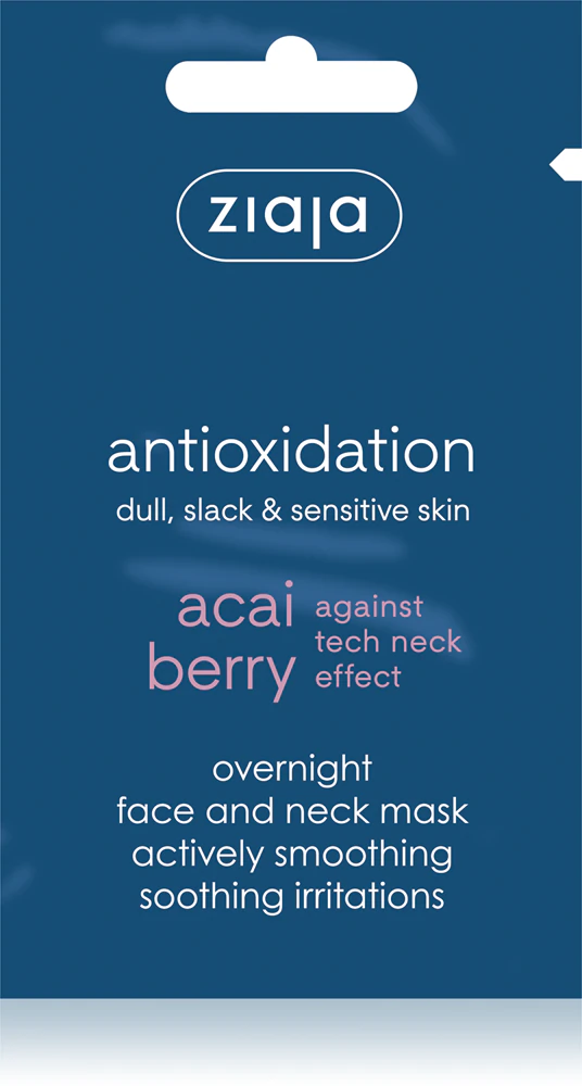 Ziaja Acai Berry facial mask for the night