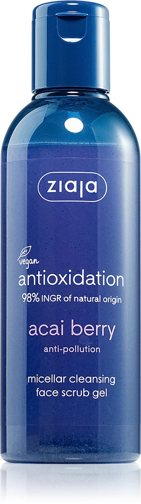 Ziaja Acai Berry micellar cleansing gel with peeling effect