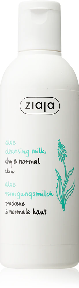 Ziaja Aloe cleansing milk for the skin