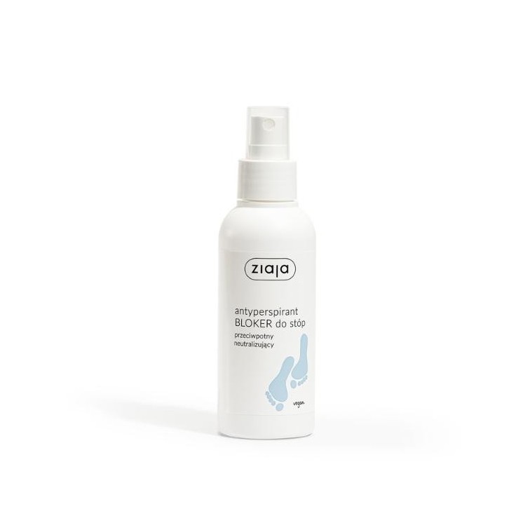 Ziaja Antiperspirant Foot Blocker, antiperspirant, neutralizing, 100 ml