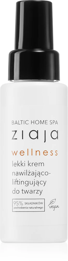 Ziaja Baltic Home Spa Wellness light moisturizing cream with lifting effect