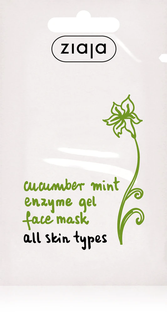 Ziaja Cucumber Enzymatic Peeling Mask, 7 ml