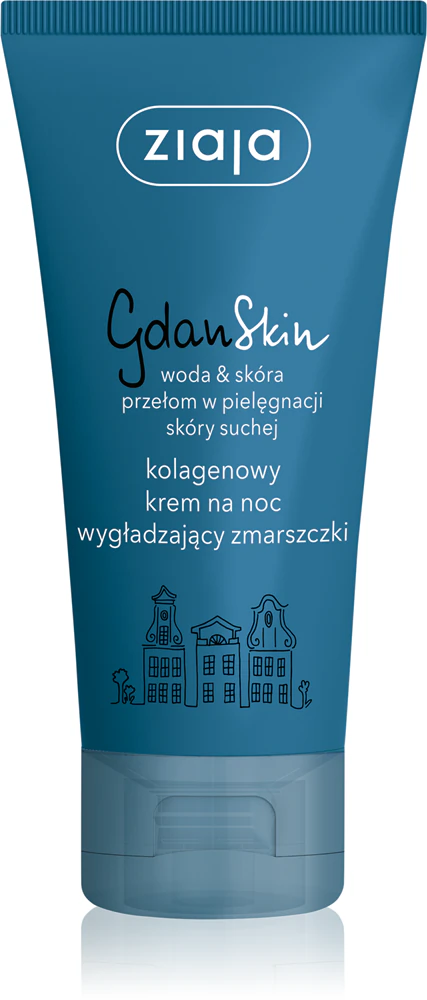 Ziaja Gdan Skin Night Cream with Collagen, 50 ml