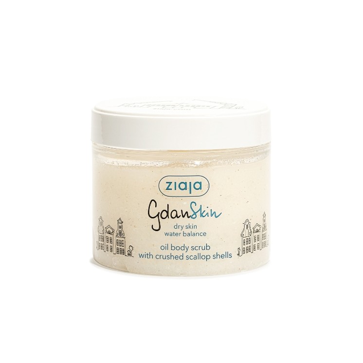 Ziaja GdanSkin Oil Body Peeling with Crushed Shells 300 ml
