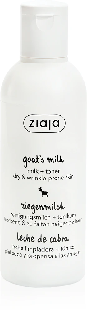 Ziaja Goats Milk Cleansing Milk + Skin Toner 2 in 1