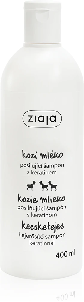 Ziaja Goats Milk strengthening shampoo for dry and damaged hair, 400 ml