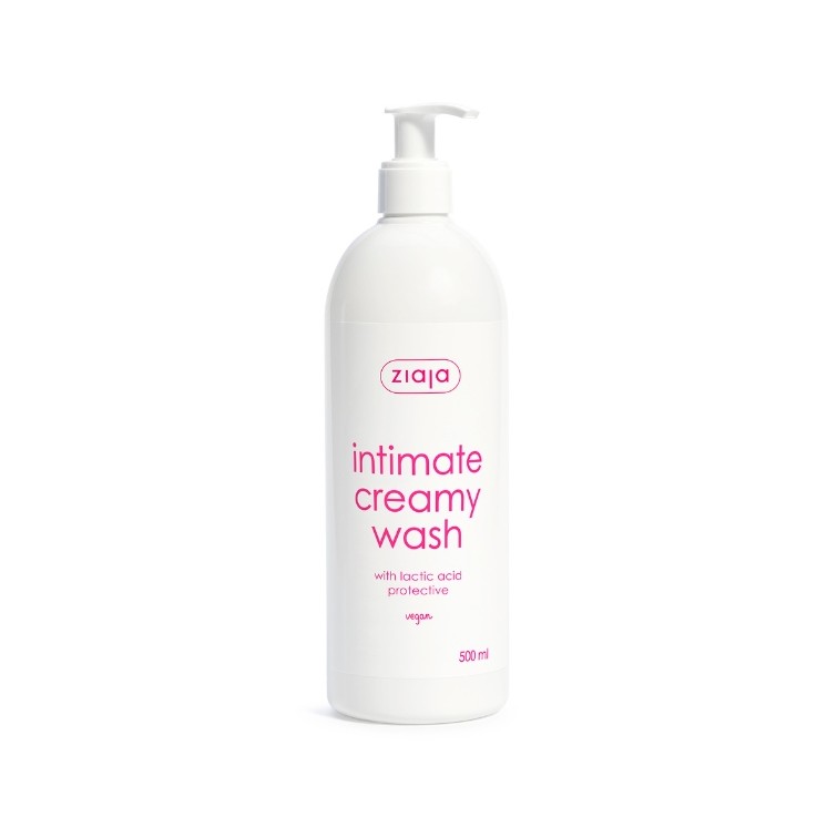 Ziaja Intima Creamy Intimate Hygiene Fluid with Lactic Acid 500 ml