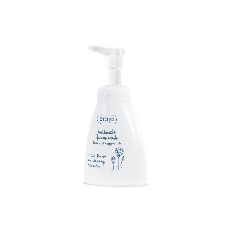 Ziaja Intima Moisturizing Intimate Hygiene Foam Lotus Flower 250 ml