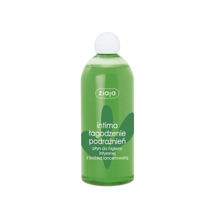 Ziaja Intima herbal intimate hygiene wash Ribwort Plantain 500 ml