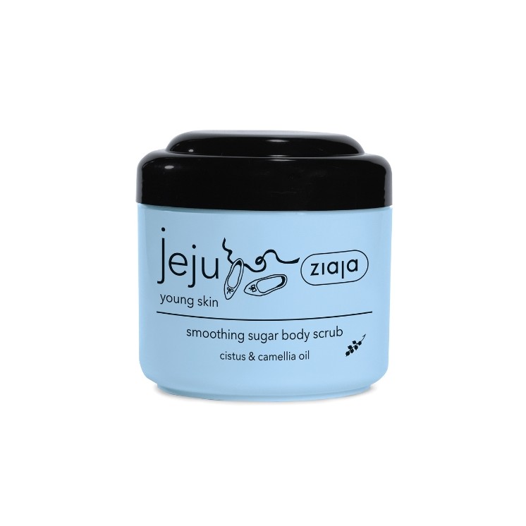 Ziaja Jeju Sugar Body Scrub with Black Dots 200 ml