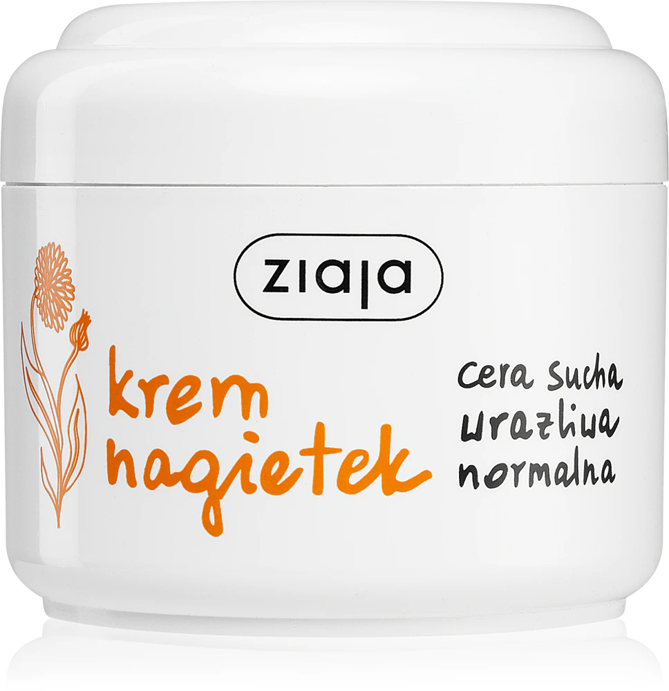 Ziaja Marigold gentle face cream with vitamin E