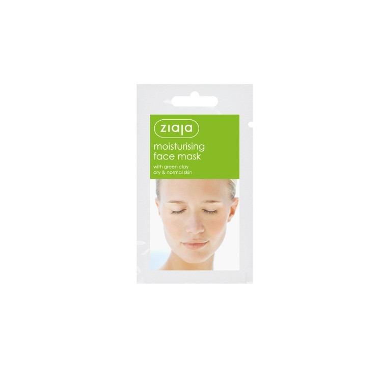 Ziaja Moisturizing Face Mask with Green Clay 7 ml