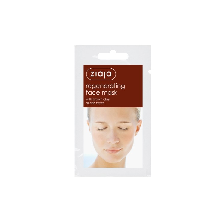 Ziaja Regenerating Face Mask with Brown Clay 7 ml