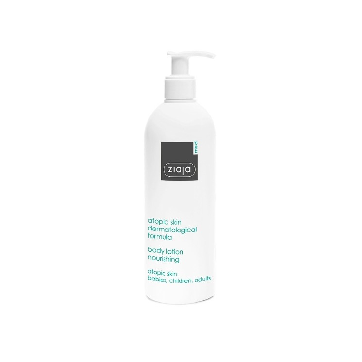 Ziaja Med atopic Dermatological Treatment Moisturizing Body Emulsion 400 ml