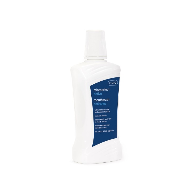 Ziaja Mintperfect Activ Anti-caries dental fluid 500 ml