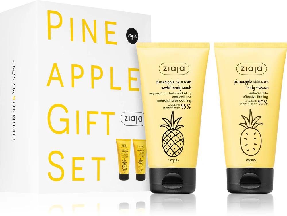 Ziaja Pineapple gift set for the body