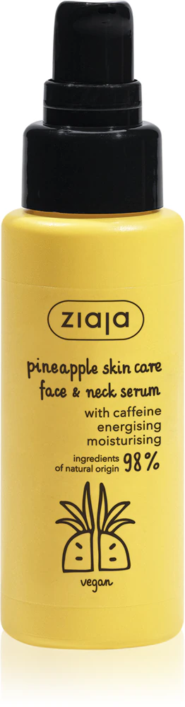 Ziaja Pineapple strengthening serum for face and neck