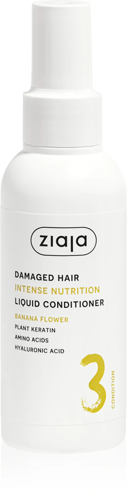Ziaja Plant Essentials Banana Flower Leave-in Conditioner for Damaged Hair