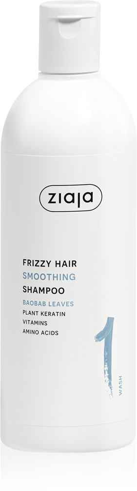 Ziaja Plant Essentials Baobab Leaves Smoothing Shampoo Curl Care for Curly Hair