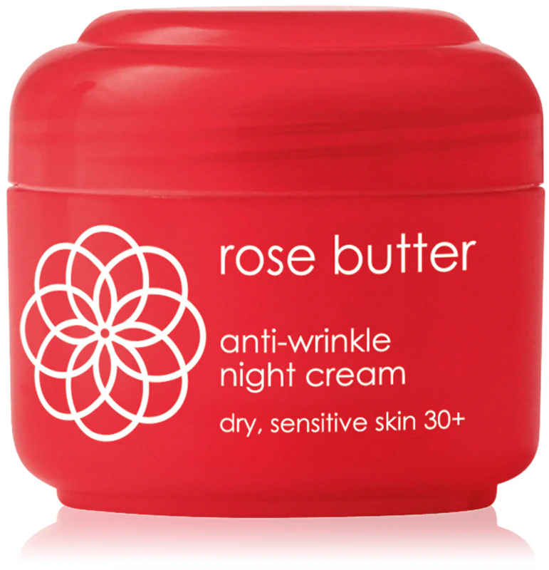 Ziaja Rose Butter night cream against wrinkles 30+
