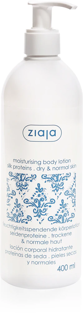 Ziaja Silk moisturizing body lotion with bamboo butter