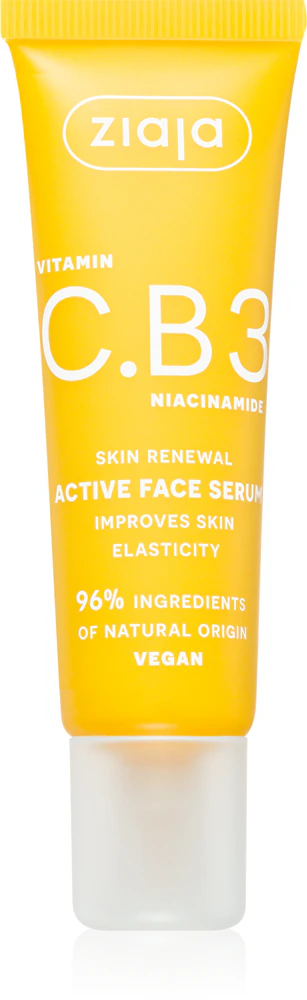 Ziaja Vitamin C.B3 Niacinamide active serum for the face