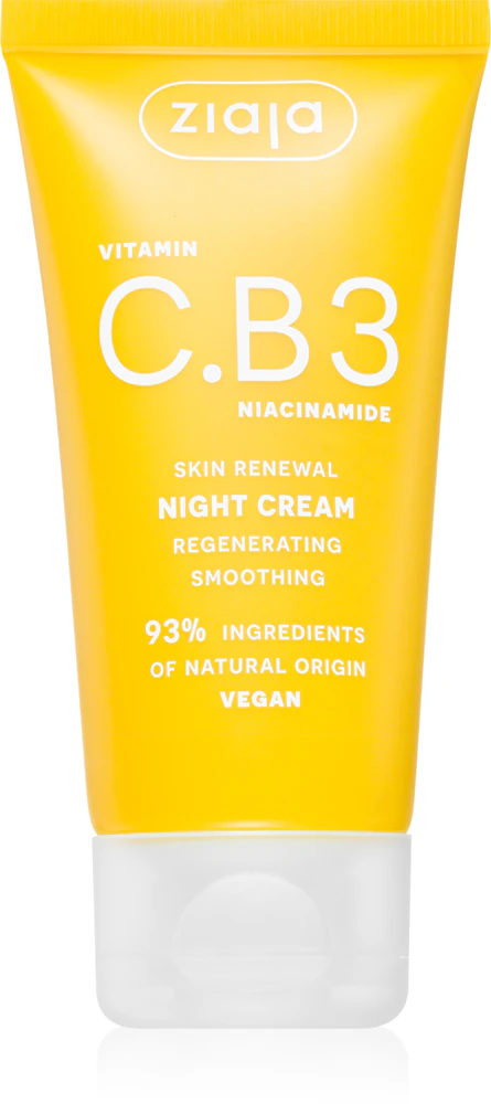 Ziaja Vitamin C.B3 Niacinamide Creamy Night Mask