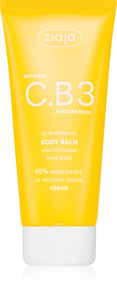 Ziaja Vitamin C.B3 Niacinamide body balm with moisturizing effect