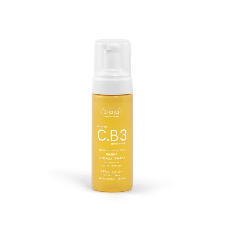 Ziaja Vitamin C.B3 Niacinamide Facial Cleansing Foam 150 ml