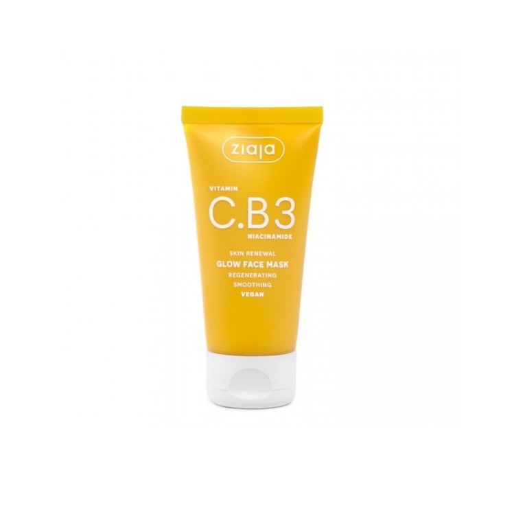 Ziaja Vitamin C.B3 Niacinamide Regenerating Face Mask 50 ml