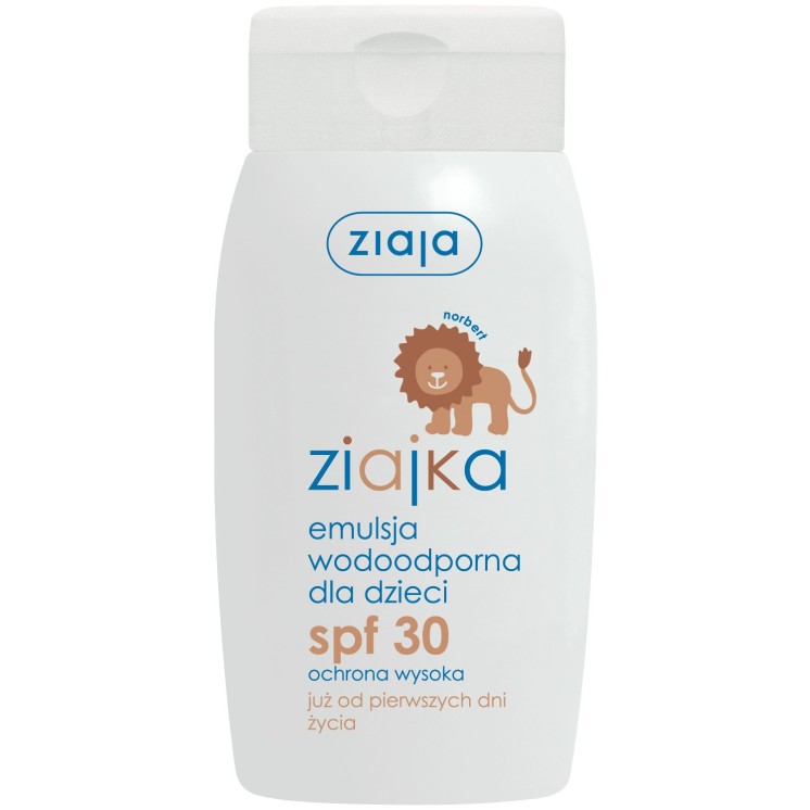 Ziajka Sunscreen Lotion for Children SPF30 125 ml
