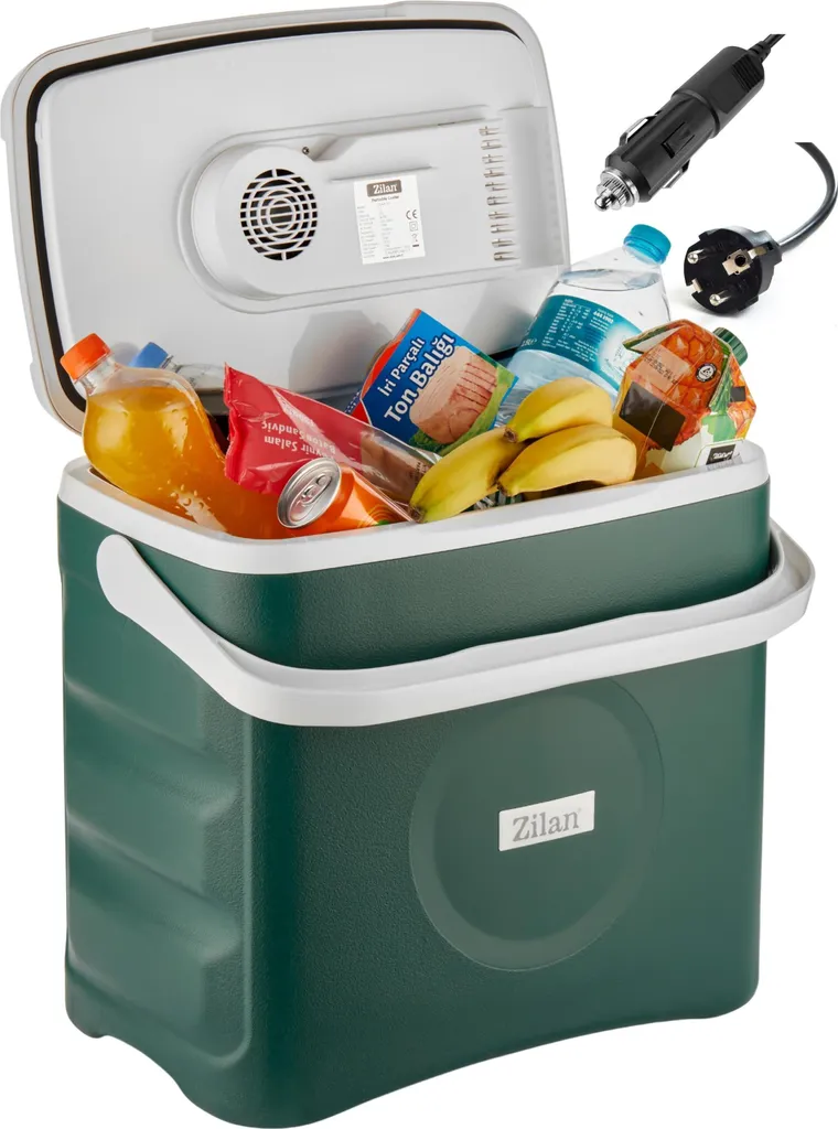 Zilan Cooler Box 33 Liters | Warming Box | Practical Carrying Handle | 12V / 230V Power Supply