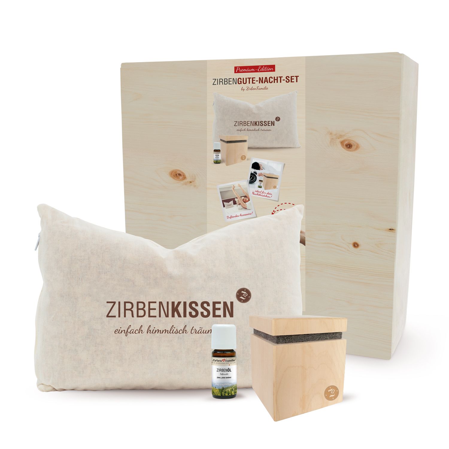 Swiss Pine Family "Good Night Set" Premium Edition
