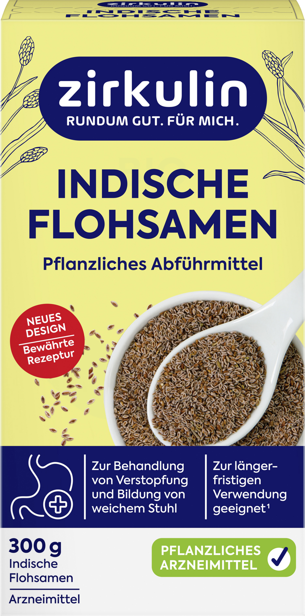 Zirkulin Zirkulin Indian psyllium seeds 300g