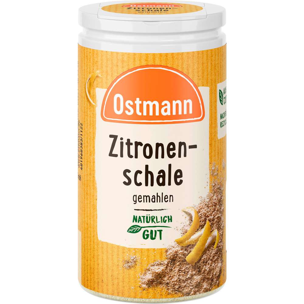 Ground lemon zest