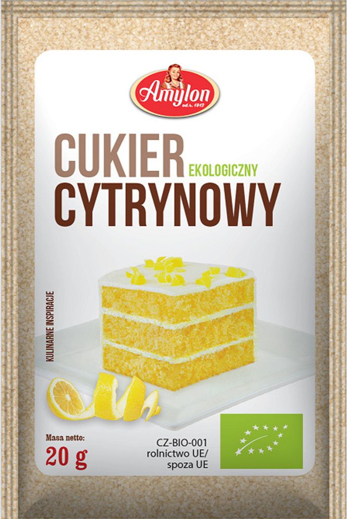 Biogo -LEMON SUGAR 20 g – AMYLON 20g