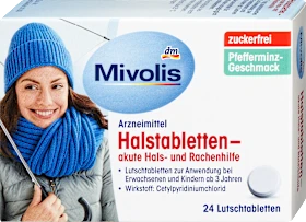Mivolis Throat tablets – acute throat and throat relief, 24 pcs