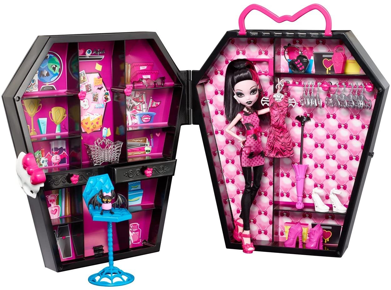 Mattel Monster High Bgt61 Draculocker And Doll With Accessories
