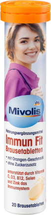 Mivolis Immune Fit Effervescent tablets 20 pcs., 20 pcs