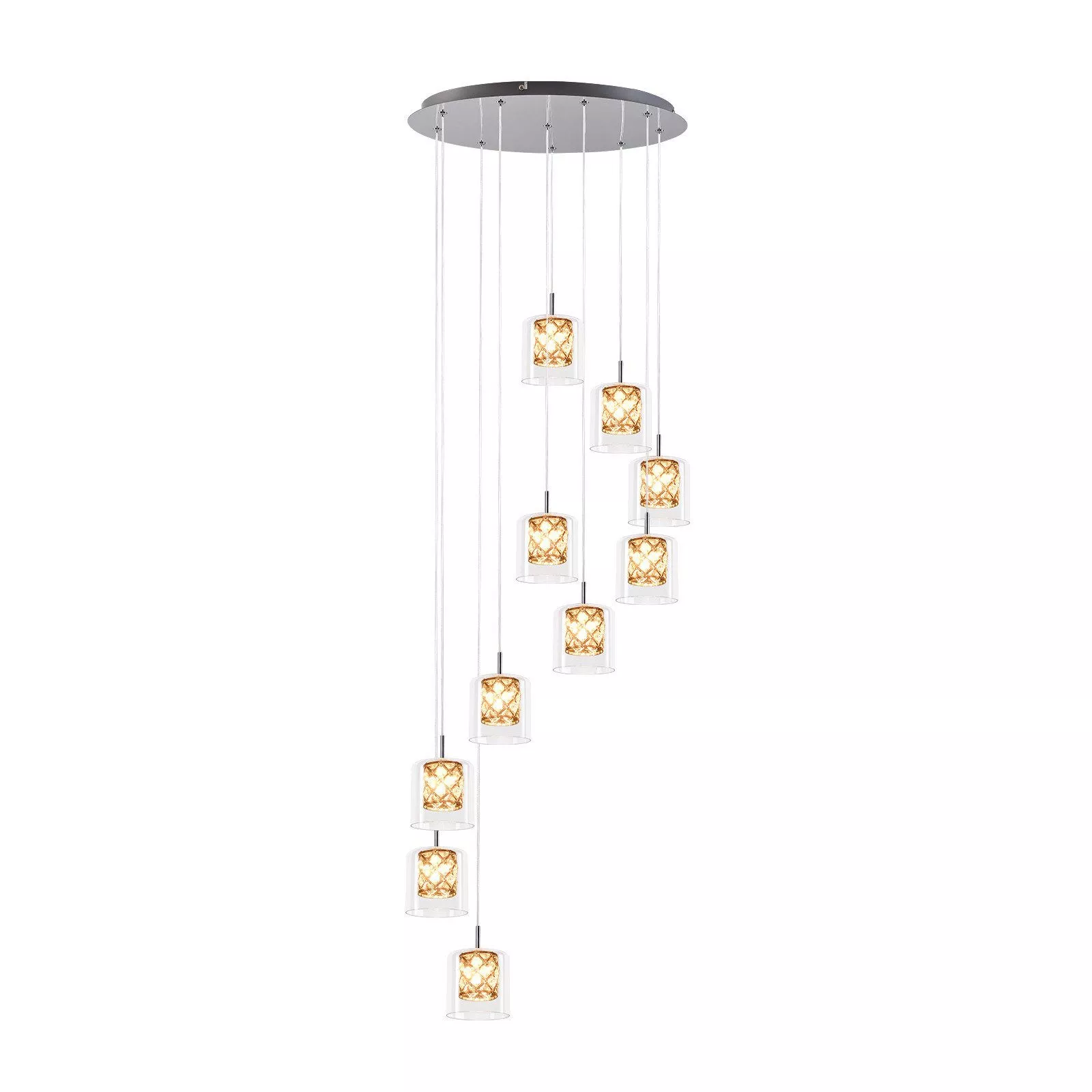 ZMH HANGING LAMP Zirem 44/44/250 cm
