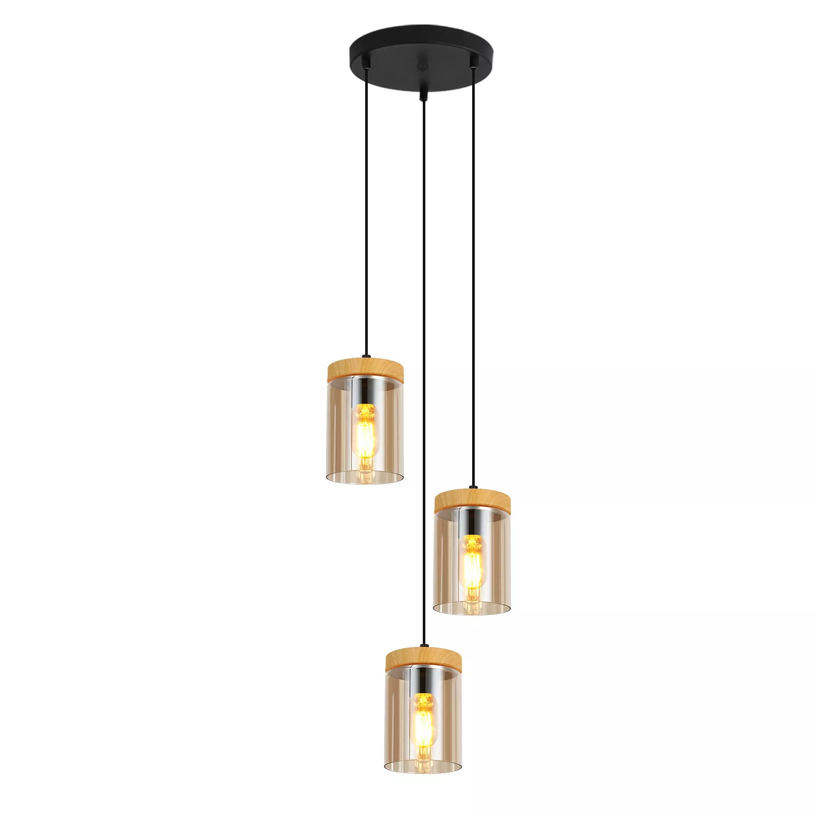 ZMH CHANDELIER Hellethold 30.0/30.0/143.0 cm
