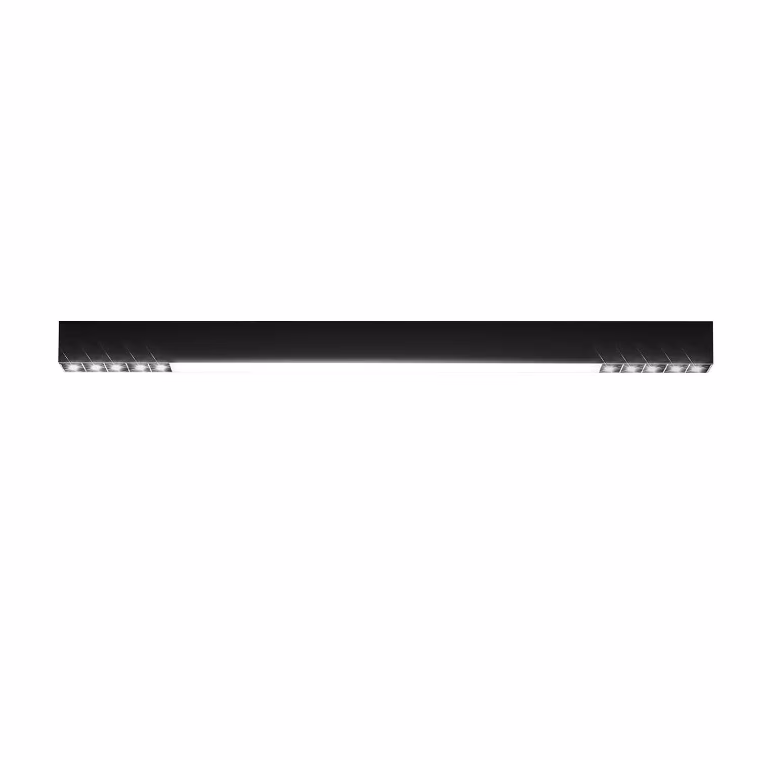 ZMH LED ceiling light Korngrimm 5.2/3.3/80 cm, Black