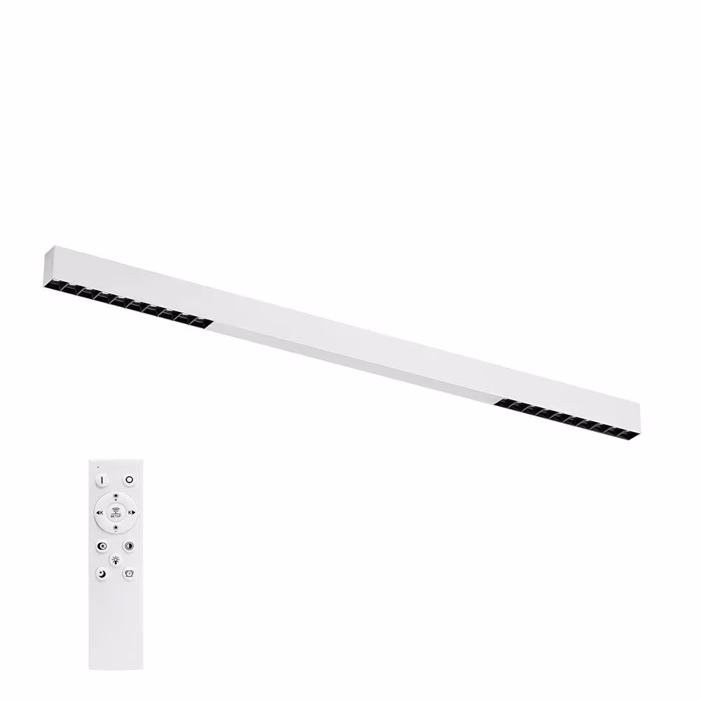 ZMH LED ceiling light Tannfluch 106.5/3.3/106.5 cm, White
