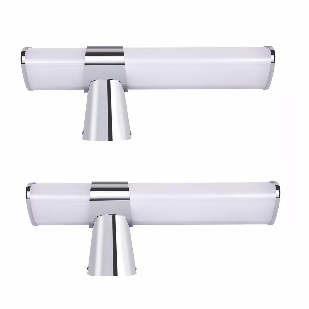 ZMH Mirror Light Flamvar (2-pack) 12.8/6.8/35.0 cm, White