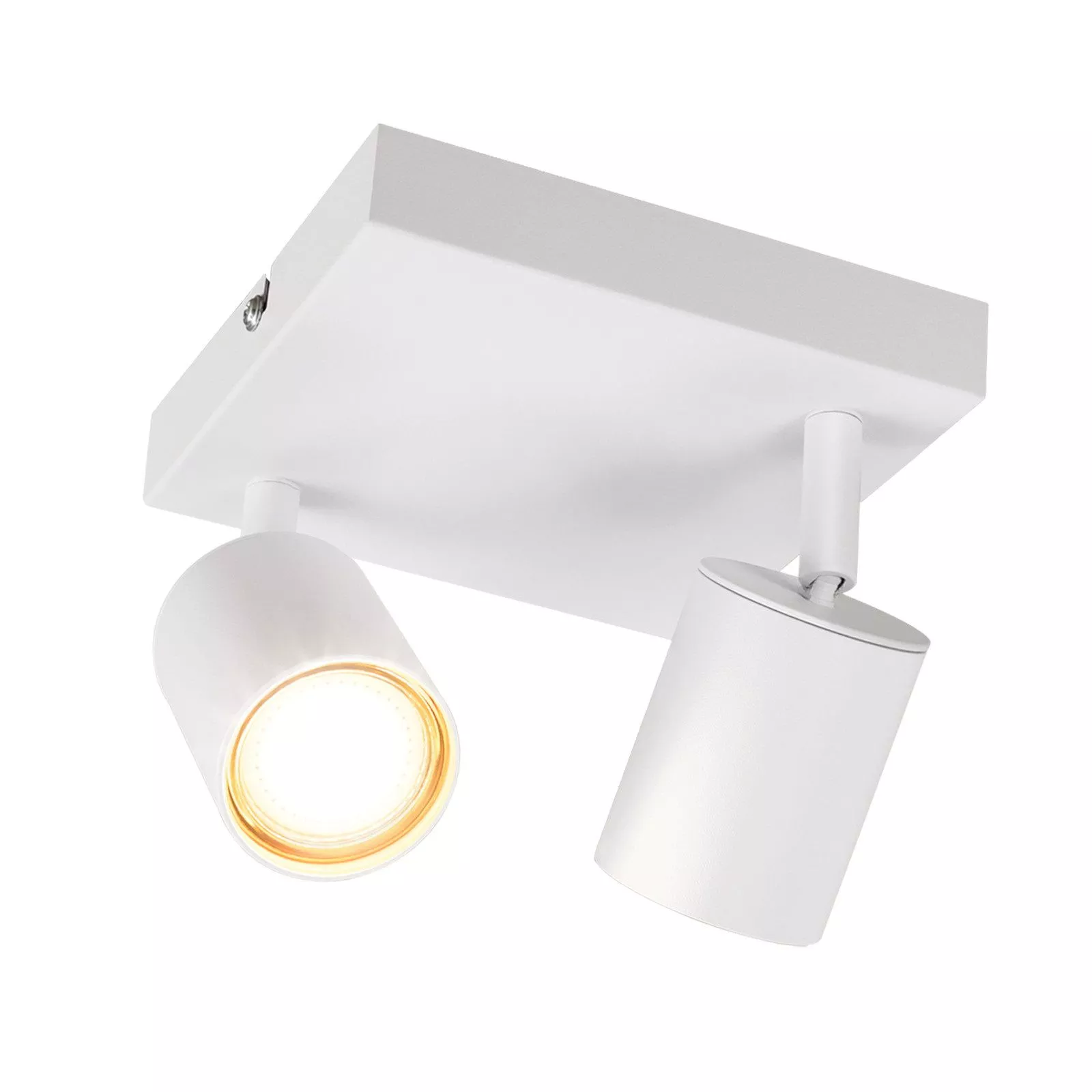 ZMH SPAHLER Ingenious 2-flame 15/15/14.4 cm, White