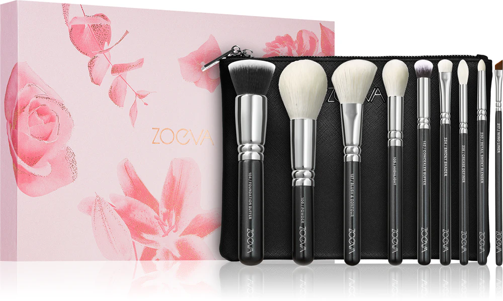 ZOEVA The Complete Brush Set Brush set with bag