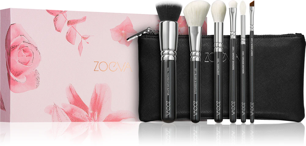 ZOEVA The Essential Brush Set Brush set with bag